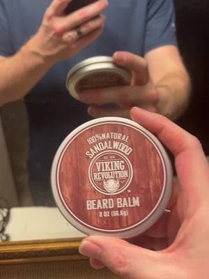 Viking Revolution #beardbalm is a must have for any beard. #beard #men #haircare #mensproducts #reviews 