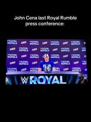 I have faith he will win!! 😭 #WWE #johncena #wrestlingtok #WrestleMania #wrestlingtiktok #2025 #farewelltour #onemoretime #forthelasttime #RoyalRumble #royalty #cena #lasttime #pressconfrence 