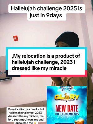 9 days to hallelujah challenge and I really can’t wait for the day to come!! If you hear dressed like your miracle, my sis/bro don’t snooze on it , it worked for me and I know it will work for you too🙏🙏#blowthisuptiktok #fyp #christantiktok #fypシ゚viral #viral_video #explore #nsppd7amfireprayers #nathenielbassey #hallelujahchallenge @Nathaniel Bassey #fyp 