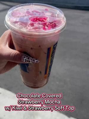 NEW DUTCH BROS CHOCOLATE COVERED STRAWBERRY MOCHA!!!💌🍫🍓@Dutch Bros Coffee   How to order like a pro:  Chocolate Covered Strawberry Mocha, Add Kiwi, Ask for strawberry soft top🫦  you’re able to order this hot, iced, or blended ☕️ #dutchbroscoffee #dutchbros #VanlentinesDay #newcoffeeorder #coffee #latte #febuary14th #newdutchbrosdrink #dutchbrosvalentinesdrinks #galentinesday #dutchlove #febuary1st  # #dutchbros #valentinesdaydrinks #dutchbrosrecommendations #coffee #chocolatecoveredstrawberries 