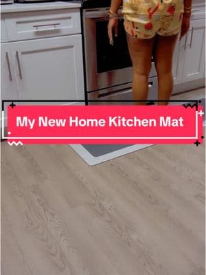 Until TikTok i never changed my kitchen so much and i love it!! This mat goes soooo perfect with my kitchen!!   #kitchen #kitchenmakeover #kitchenmat 