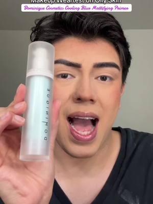 Weartest of the @Dominique Cosmetics Cooling Blur Primer on Oily Skin #dominiquecosmetics #mattifyingprimer #poreblurringprimer #primerforoilyskin #oilyskinprimer 