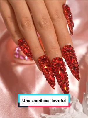 Amo estas uñas porque la puedo usar varias veces y no se dañan #presson #loveful #nails #lovefulnails #Uñas #nailsartvideos #Uñasacrilicas #parati #fypage #TikTokShop #tiktokfinds #loveful #pressonnails #longervideos