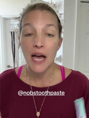 This has changed our lives in my household! #fyp #toothcare #toothpaste #nobs #nobstoothpaste #nobstoothpastetablets #nobadstuff #cleanteeth #kidstoothpaste #nocavities #allnatural #treatment  @nobstoothpaste 