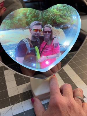 Magic sublimation mirror! They are fabulous! @Bradshaw Blanks love these! They turn out beautiful! #magicmirror #sublimation #soulmate #loveyou #creatorsearchinsights 