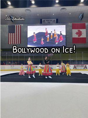 When we got a chance to perform at the Tucson Roadrunners Gams! 🏒💃 : : #bollywooddance #icehockey #tucson #crazyaboutcouture #cvcbyvidhi #cvcschoolofdance #tucsondance 