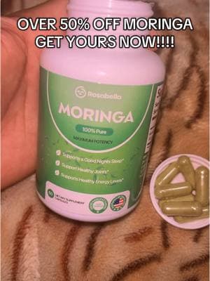 GET YOURS NOW!!! #foryoupage #fypシ゚viral #fypシ #TikTokShop #moringa #rosabella #supplements #moringabenefits 