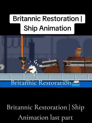 Britannic Restoration | Ship Animation#titanic #titanicmovie1997 #shipment #sinking #us 