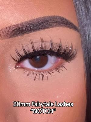 20mm Fairytale Lashes“NOTCH” woth spike on , only $3.99 now . Original price:$5.99. Shop link in Bio #striplashes #lashvendor #minklashes #wholesalelashes #privatelabellashes #spikelashes 