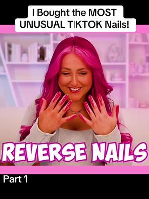 I Bought the MOST UNUSUAL TIKTOK Nails! Part 1 #bought #most #unusual #tiktok #nails #foryou #fyp #hopescope 