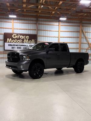 Going over the 2021 Ram Classic! Price is $32,998. #gracemotormall #ram #ramtrucks #ram1500 #leveledon33s #leveledtruck 