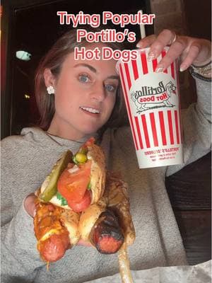 Trying Popular Portillo’s Hot Dogs 🌭❤️ #portillos #portilloshotdog #portillosmukbang #portillosorder #hotdog #hotdogs #chicagohotdog #chilicheesedog #polishsausage #fastfood #FastFoodReview 