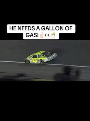 HE NEEDS A GALLON OF GAS! #gas #charlotte #nascar #cocacola #charlotte #2007 #nascarmemories #nascarcupseries #firstwin 