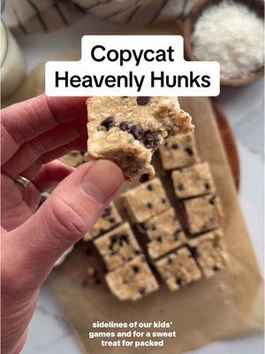 ⭐️ Copycat Heavenly Hunks  After one bite of the trending Heavenly Hunks, we fell in love and knew we wanted to create our very own copycat version of these oatmeal chocolate chip bites. We put our dietitian spin on them by sweetening our Heavenly Hunks with only agave syrup. They’re a no-bake treat that pack up well to enjoy on the sidelines of our kids’ games and for a sweet treat with packed lunches. ⭐️ FOR THE RECIPE ⭐️  👉🏼 Tap the link in our bio then use the search bar on our website for “heavenly hunks”  #therealfooddietitians #healthyrecipes #recipes #heavenlyhunks #snacks #sweettreat  