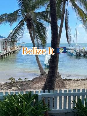 What a time 🏝️ #belizetravel #sanpedro #cayecaulker 