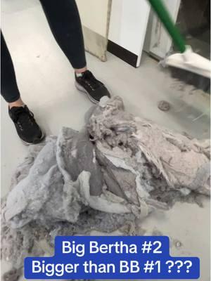 I say bigger than BB#1. What do you think?  #laundryfun #oddlysatisfying #vacuumcleaner #laundry #laundrytok #lintlife #fyp #vacuumtherapy #laundryservice #lintplay 