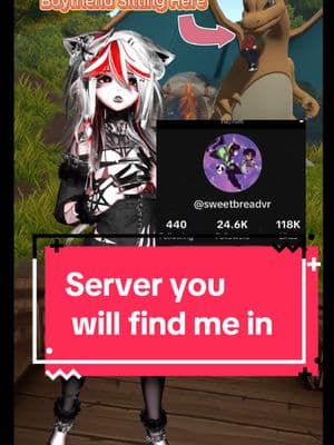 you can Join from the link in my bio on linktree,i am active in there every day and so is he,if you are looking for a place to chill,play games,make friends and just talk,.you’re all welcome to come and join and support sweetbread as a creator #vr #vrc #vrchat #vrchattiktok #vrchattiktoker @sweet 