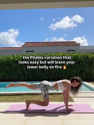 Try this one and let me know how it feels 💦 Stronger glutes, toned abs, and a healthier you. Follow for daily tips and videos to stay motivated. Pilates at home has never been this fun and easy! #pilatesinstructor #pilatesfit #pilateseveryday #pilatesforbeginners #abworkout #lowerabsworkout #matpilatesclass 