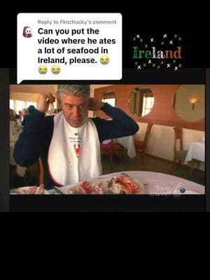 Replying to @Fknchucky 🍀#anthonybourdain #ireland #seafood #dublintiktok #irishtiktok #irishseafood 