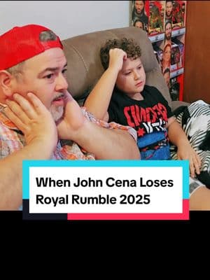 When John Cena loses Royal Rumble 2025 #johncena #jeyuso #RoyalRumble #royalrumble2025 #WWE #WorldWrestlingKid #fyp #foryoupage