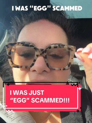 I was just “egg” scammed! This is ridiculous! $20 for eggs! #eggs #inflation #scammed #egggate 