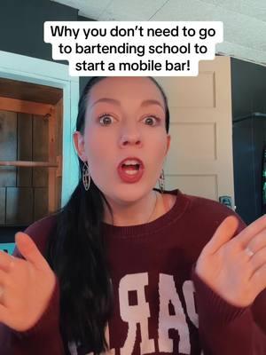 Simplify your menu and you won’t have an issue bartending events just from practicing at home! #bar #mobilebar #bartender #events #bartending #bartendingschool 