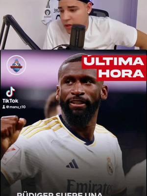 Rudiguer lesionado #rudiguer #antoniorudiger #tchuameni #halamadrid #realmadridfc #viraltiktok #futbol #manchestercity 