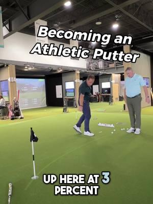 Using Athleticism to Improve Your Putting!🔥 The basis of Aimpoint putting is to provide a read for a putt based on the slope you feel under your feet. While some use Aimpoint in a legalistic way, and others just to attain a general read, it is important to remember that an Aimpoint read is based on the ball going past the hole about a foot. Some putts you need to be more aggressive, others conservative. Because of that, you need to be an athlete putting! What that means is that you are able to readily adjust to conditions and adjust reads based about situation. A putt that is more aggressive will be hit harder and with less break, while a conservative putt will be hit softer with more break. #putting #aimpoint #golflessons #golfinstruction #golfer