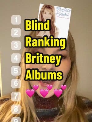 The Britney era was everything to me 💕 #britney #britneyspears #rankings #rankingalbums #babyonemoretime #inthezone #blackout #circus #glory #femmefatale #oopsididitagain #britneyjean #fyp 