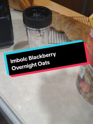 Blackberry overnight oats for Imbolc! #witchtok #blackberry #overnightoats #celebration #imbolc #holiday #pagan #delicious #supersimple #witchythings #witchesoftiktok #pandoraswitchbox 