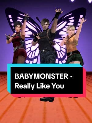 #BABYMONSTER #베이비몬스터 #ReallyLikeYou #leonkennedy #adawong #ashleygraham #kpop #fypシ #foryou 