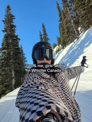 When the girls ski trip finally makes it out of the group chat. #whistlerblackcomb #epicpass #canadaskiseason #skitripoutfits @Ashley Villa 