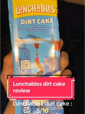 Back with another #snackattack @Lunchables #review #dirtcake 