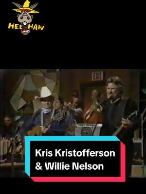 Kris Kristofferson and Willie Nelson guest star on a classic episode of Hee Haw.  Kris starts off with a song from the 1984 movie "Songwriter," which he and Willie both starred in, called "Down to Her Socks." Willie then joins him for another song from the movie, "How Do You Feel About Foolin' Around." Finally, Willie and Kris get into some typical Hee Haw shenanigans like Pfffft You Were Gone and some jokes in the Kornfield.  #HeeHaw #willienelson #kriskristofferson #songwriter #socks #foolinaround #pfftyouweregone #whereowhereareyoutonight #cornfield #jokes #heehawsalute #singersongwriter #countrymusic #highwaymen 