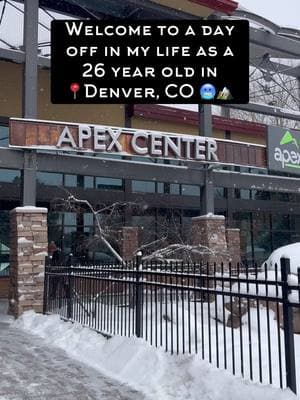 Come with me and my family to the @apex_prd on a snowy winter day! ❄️☃️🥶 We had so much fun hanging out at the mining themed water park. I can’t wait to come back and try the ice skating and rockwall! It is the perfect spot to escape the cold and burn off some energy!  Have you been to Apex?!  #denvercolorado #coloradoactivities #thingstododenver #coloradofamily #familyactivities #explorecolorado #arvadacolorado #coloradocheck #denverfamily #denverkidsactivities 