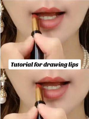 Tutorial for drawing lips #lipsticks #Popular  #lipstickrecommendation  #lipstickshow  #lipsticktutorial  #lipstick  #lipsticktesting  #lipstickchallenge  #beautymakeup  #Beautytutorial  #fyp #lipstick  #Beautymakeup 