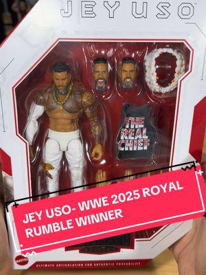 WWE JEY USO @WWE @ringsidecollectibles #WWE #yojbc #actionfigures #wwecollection #wweroyalrumble2025 #wwemaineventjeyuso #yeet #ultimateedition #wwebloodline 