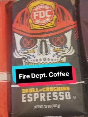 Fire Dept. Coffee is not only delicious but also supports firefighters. Order some today. #firefighters #firedeptcoffee @Fire Department Coffee #coffeelovers 