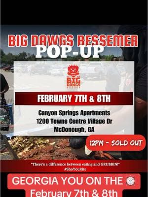 #Fyp #repost #BigDawgsBessemer #Georgia #Mcdonough #Atlanta #Stockbridge #Jonesboro #Riverdale #Burgers #PolishSausage #GRUBBIN #PullUp 