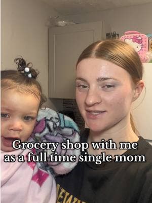 What are your Sunday plans?! I’m glad I got grocery shopping out the way 🙂‍↔️ #groceryshopping #fulltimesinglemom #groceries #meijer #toddlermom  