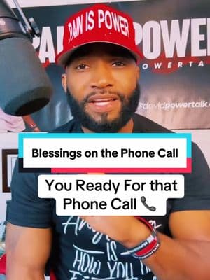 You claim this ? #phonecall #newblessings #davidpowertalk #motivationalspeaker 