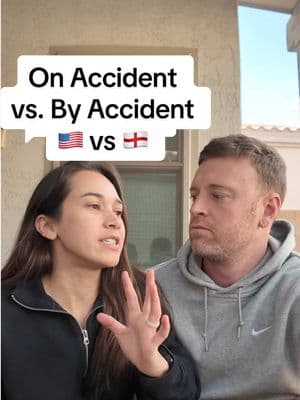 Replying to @John Stewart On accident vs By accident.😮‍💨 at least we got points for the refrigerators🤣 #language #americanaccent #englishaccent #northernenglishman #tayandalex 