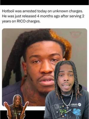 #florida #rapper #hotboii was #arrested today on unknown #charges he was just released 4 months ago after serving 2 years on a #rico charge 👀 #thoughts #saycheesetv #hiphopnews #fyp #explorepage #viralvideo #viraltiktok #trending #kingnuskitv804 