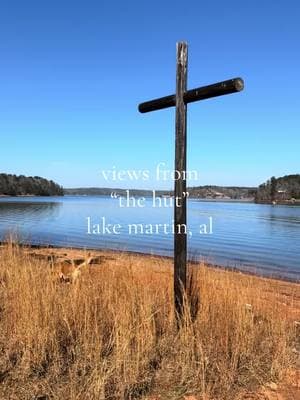 views from “the hut” on lake martin, alabama. ✝️ 🎣#thehut #lakemartin #lma #lakemartinalabama #lakelife #cabin #lakecabin #oldcabin #oldlakecabin @lakemartinlife 