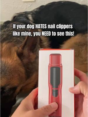 This nail grinder makes trimming safe, easy, and stress-free for you and your pup. 🐾🔥 Stop scrolling and start grooming like a pro! #petgrooming #nailgrinder #PetsOfTikTok #germanshepherd #petnailgrinder 