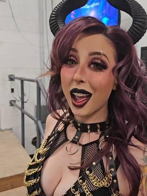 one of my fav looks on stage yet! @Candylens.com Color Lenses  #demon #gogo #gogodancer #dancer #crucible #nightclub #goth #gothnightclub #candylens #candylensdotcom 