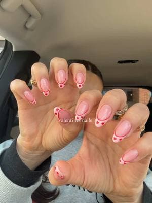 new nails for ❤️💗💌💘 day!! #fyp #nails #nailart #nailtech #valentinesdaynails #valentinesnails #february #februarynails #heartnails #nailinspo #nailsinspo #newnails #nailsalon #nailsoftiktok #nailsnailsnails 