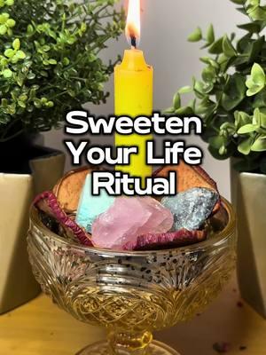 ✨ Elevate your self-love journey with this magical Sweet Life Ritual! 🌹✨ Discover the power of sacred tools like yellow candles for joy, roses for love, and crystals for healing. This ritual is your gateway to manifesting sweetness, happiness, and inner peace 🕯️💫 Why Perform This Ritual: This ritual is particularly powerful for: • 💝 Increasing self-love and confidence • 🌟 Attracting sweetness and positivity into your life • 🌸 Healing emotional wounds • 🔮 Enhancing spiritual awareness • ✨ Creating a more harmonious environment • 🌈 Opening yourself to new opportunities for joy and love Perfect for waxing moon or Sunday vibes! Ready to transform your life with a sprinkle of magic? ✨ #SelfLoveRitual #SpiritualJourney #Manifestation #WitchyVibes #SelfCare #MoonMagic #svctribe #soulfulvibesco #CrystalHealing #PositiveEnergy #SpiritualGrowth #MagicalLiving 