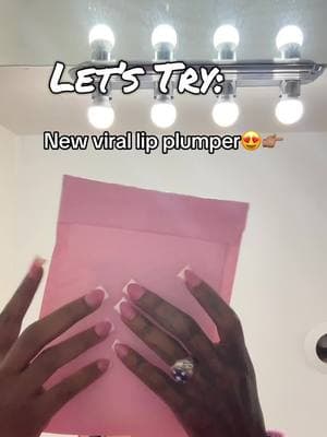 Definitelyyyyy works😍 definitely sting alot too😭 Beauty is Pain baby💕✨ 10/10‼️ #review #cosmetics #lipfiller #lipplumper #lipplump #recommendations #makeupandbeauty #f #foryou #fyp #xyzbca #trending #fypシ゚viral #trend #viralvideo #foryoupage #fypシ 