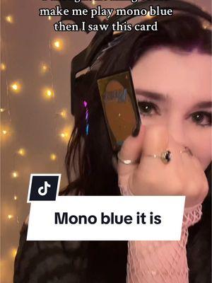 Not the cute Jelly Fish Girl🥲🩵🪼Do you play mono blue? #mtg #mtgcommader #mtgfam #mtgcommunity #jellyfishgirl #monoblue #thedarkside #mtguncommoncommanders #goth #alt #mtggirls 